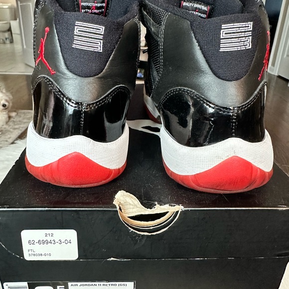Bred Jordan 11’s - Picture 3 of 5